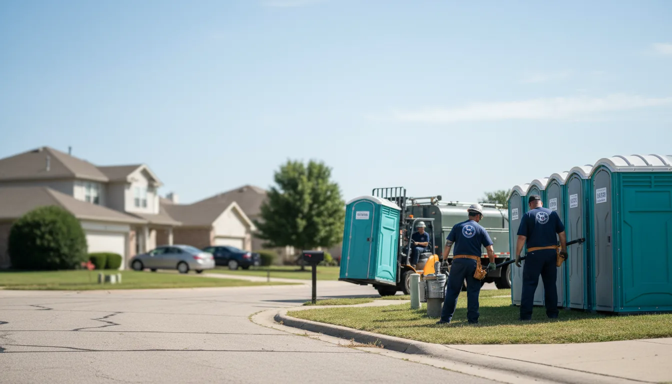 Porta Potty Rental in Ponca City, OK near me